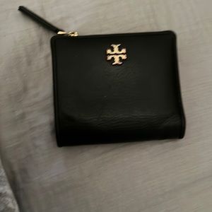 Tory Burch Black Leather Wallet